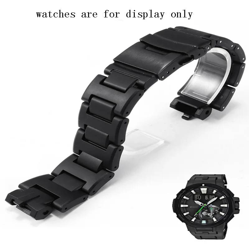 

Plastic Steel Watchband Special Interface Bracelet For C-ASIO PRW3000/3100/6000/6100PRG300 Stainless Steel Watch Chain