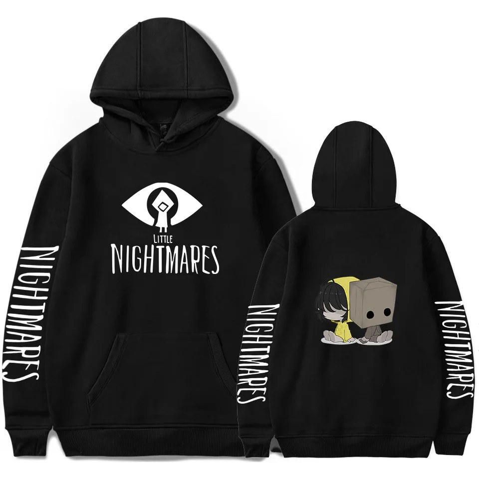 

Hot Game Little Nightmares Mono Six Funny Hoodie Hip Hop Graphic Sweatshirts Poleron Hombre Streetwear Harajuku Tracksuit