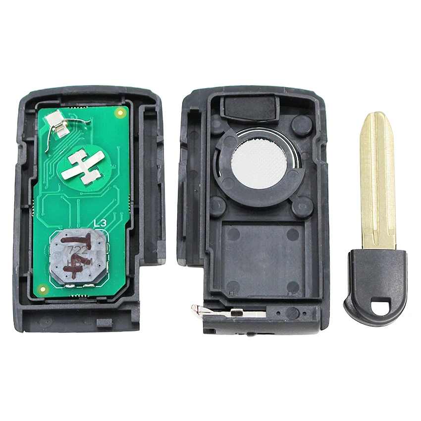 KEYECU FCCID: MOZB31EG Smart Remote Key 2 Button Fob ASK 315MHz 4D67 for Toyota Prius 2004 2005 2006 2007 2008 2009