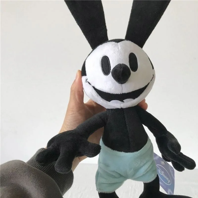 Oswald The Thỏ May Mắn Sang Trọng Disney Đồ Chơi Chuột Mickey Đáng Thú Nhồi Bông Cho Trẻ Em Ngủ Bé Gái Yêu Thích Búp Bê Quà Tặng Sinh Nhật