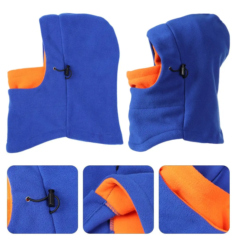 Cappello da passamontagna in pile invernale per bambini di alta qualità collo termico caldo maschera da sci integrale cappuccio cappuccio ragazzi ragazze berretto per bambini