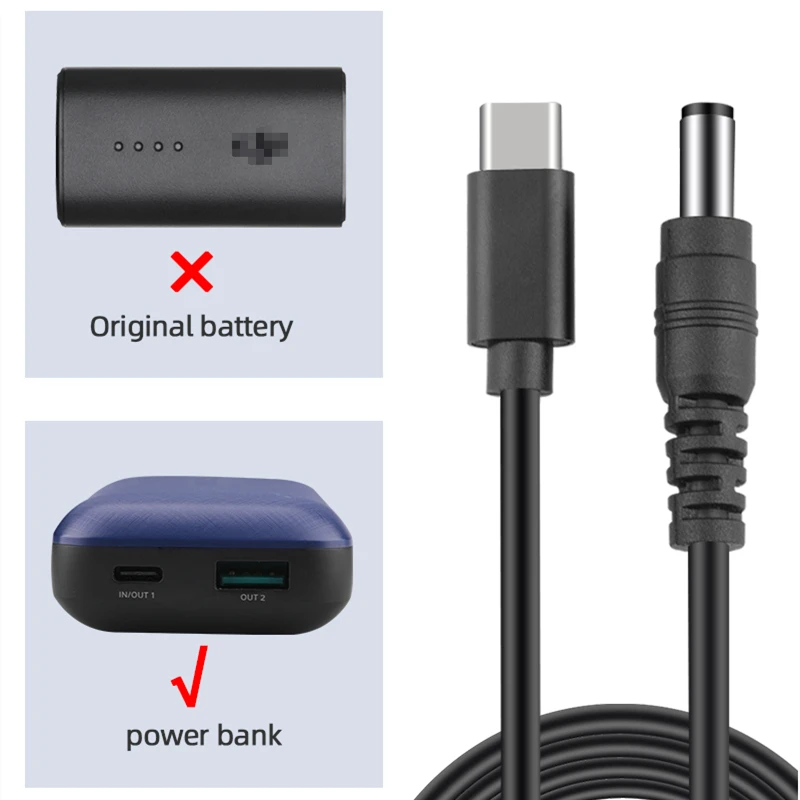 Für DJI FPV Brille V2 Lade Netzteil Kabel Ladung Connetor Linie für DJI FPV Combo RC Drone Gläser Zubehör