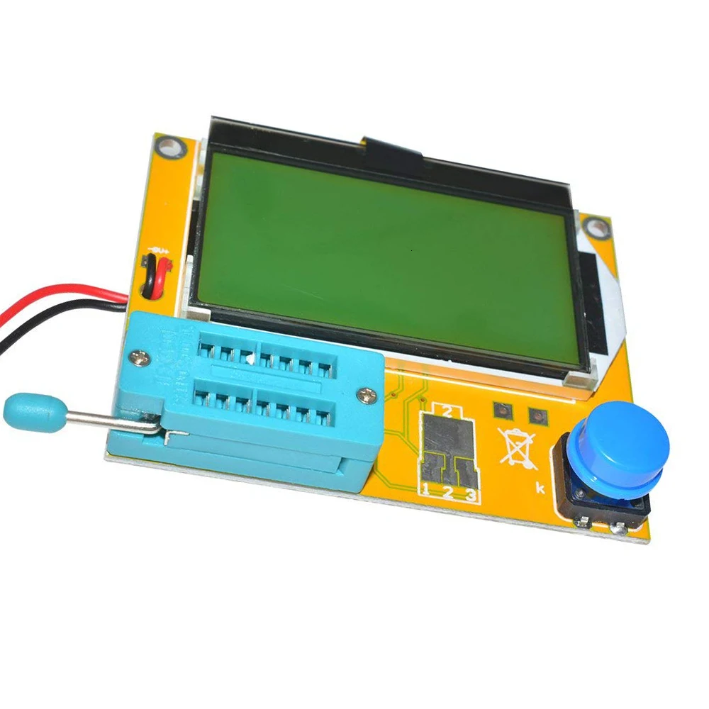 Lcr-t4 Mega328 Transistor Tester Diode Triode Capacitance Esr Meter Mos Pnp/npn M328 With Capacitor Esr Testing For Arduino Diy