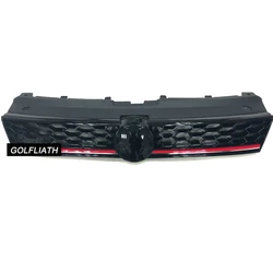 meshed STYLE ABS Front Bumper Honeycomb Grill upper Grille For Volkswagen Polo 2011-2017