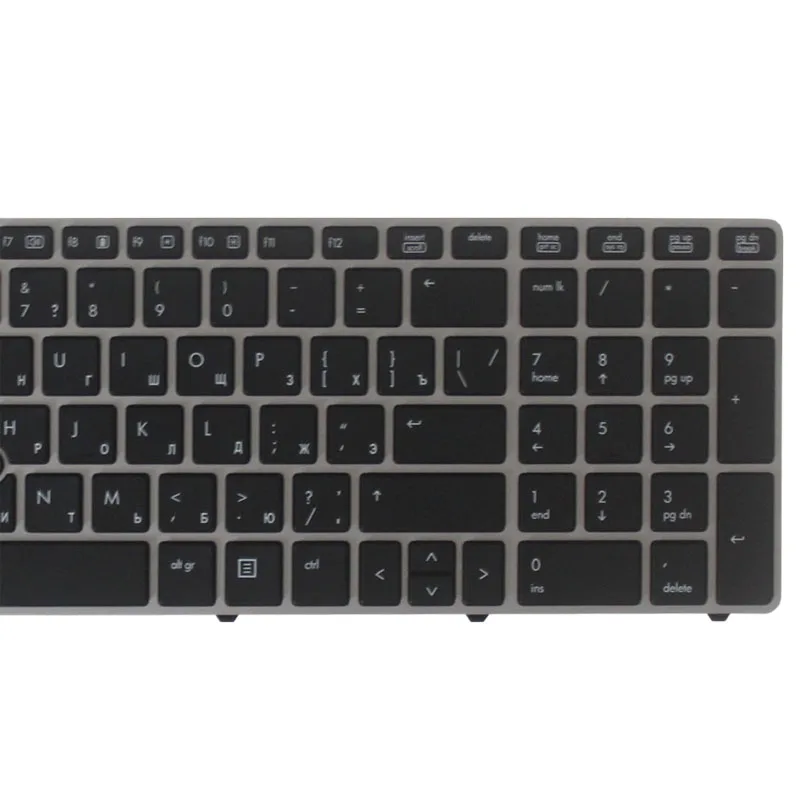 Yeni rusça klavye HP EliteBook 8560p 8570P 8560B 6560b 6565b 6560P RU laptop klavye fare kutup 701986-251