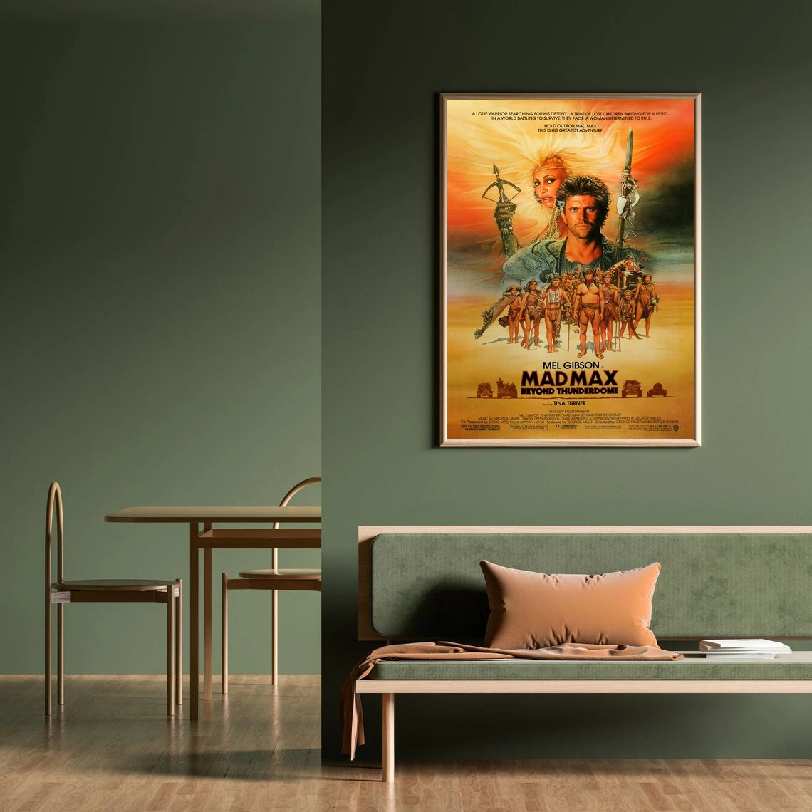 Mad Max Beyond Thunderdome Movie Poster Canvas Print Home Wall Painting Decoration (No Frame)