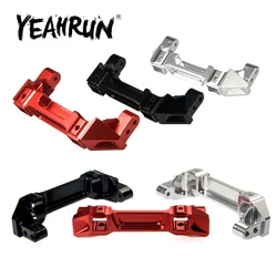 YEAHRUN Aluminum Alloy Front & Rear Bumper Mounts Bracket for TRX-4 1/10 RC Crawler Car Upgrade Parts Accessories