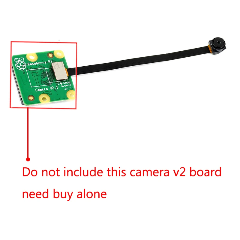 Raspberry Pi Camera IMX219 Camera Module for the official Raspberry Pi Camera Board V2, 77.6 degree