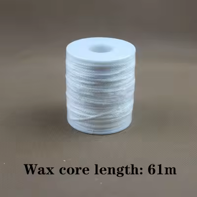Smokeless Candle Wicks 2.6-20cm Pre-Waxed Cotton Core Wicks with Metal Sustainer Tabs DIY Handmade Candle Making Tools - Image 29