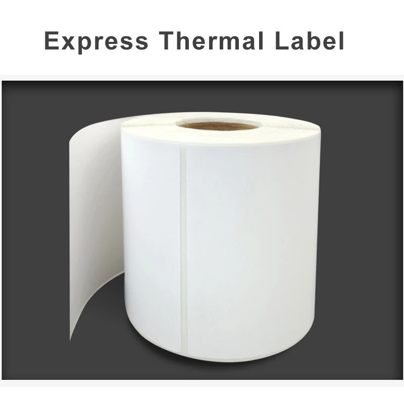 MQQ Thermal Printing Paper Sticker Rolls Printer Paper Rolls for Express Package Sticker 10*10cm/10*15cm(6 rolls)