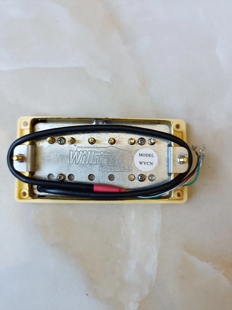 Upgrade Wilkinson WVC Alnico V Humbucker Pickups 4C Conducter with Shield Professional Guitar Parts