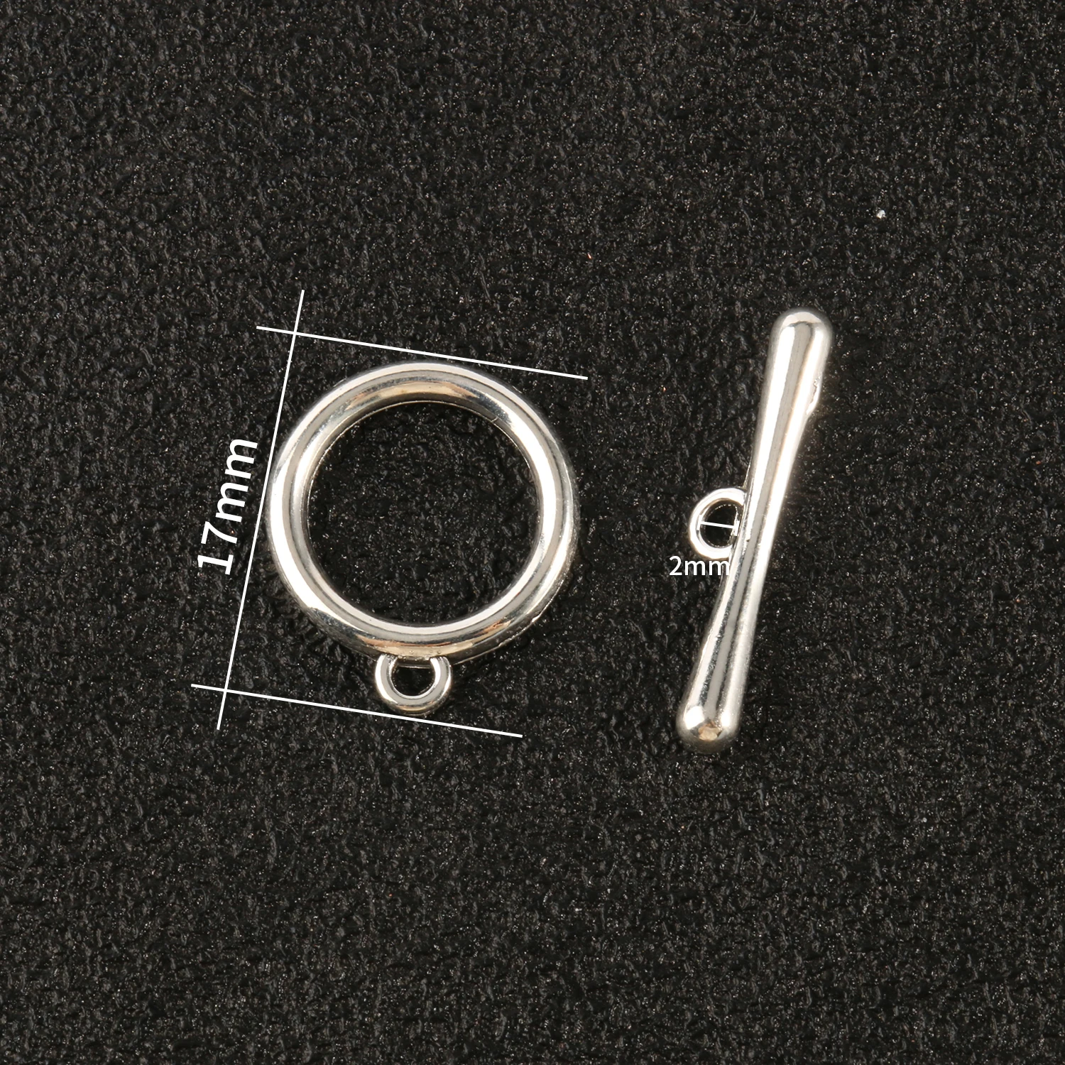 Toggle Clasp Hooks Buckle Connector Accessories OT Clasp Tibetan Silver For Handmade Wristband Choker Jewelry Making Findings