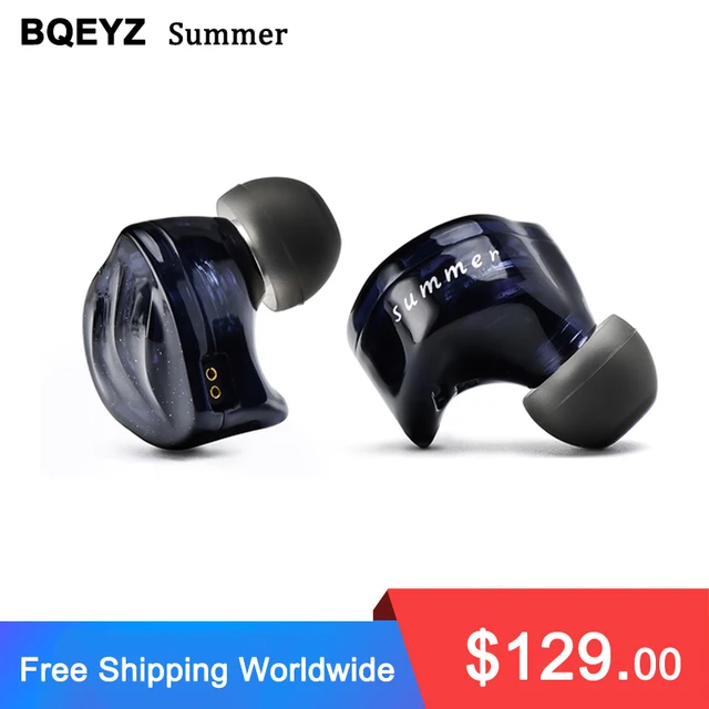 Bqeyz Summer Earphone Hifi In-ear Monitor 3 Hybrid Drivers Balanced Iem  Noise Isolating With Detachable Upgrated Cable - Earphones & Headphones -  AliExpress