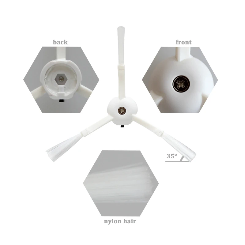 Waschbar Staub HEPA-Filter für XIAOMI 1 1s für Roborock S50 S5 MAX S6 Roboter Staubsauger Wichtigsten Seite pinsel Teile Zubehör