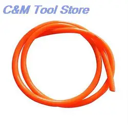 Audew 1M Orange Motorcycle Dirt Bike Fuel Gas Oil Delivery Tube Hose Line Petrol Pipes 8mm O/D 1Pcs