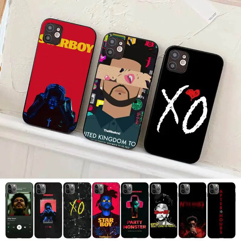 The Weeknd xo Phone Case for iphone 13 8 7 6S Plus X 5S SE 2020 XR 11 12 mini pro XS MAX