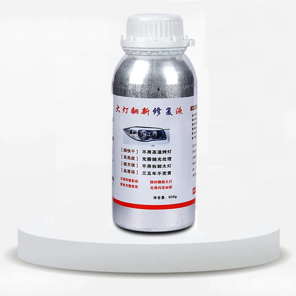 800g car headlight glass repairing scratching polishing cleaning refurbishing and repairing fluid