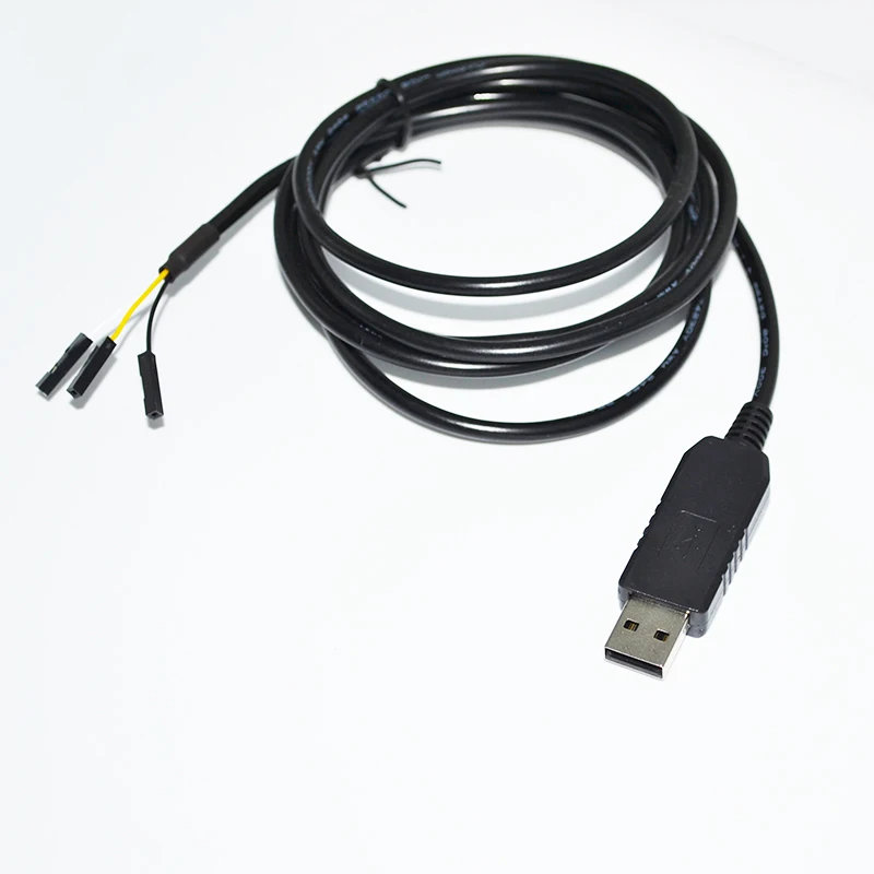 FTDI FT232RL RS232 USB TO 3PIN 3 WAY DUPONT JUMPER DEBUG DOWNLOAD CABLE FOR RASPBERRY PI WITH PINOUT GND TXD RXD