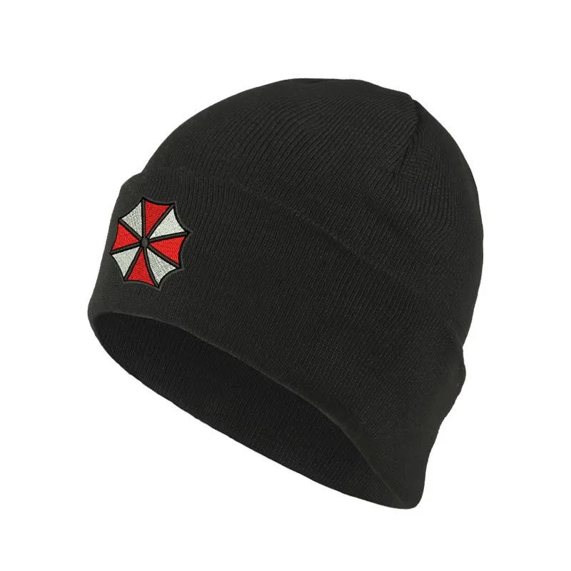 

Biohazard Resident Umbrella Corp Raccoon S.T.A.R.S Winter Cuff R.P.D. Beanie Emboridery Cotton Hat