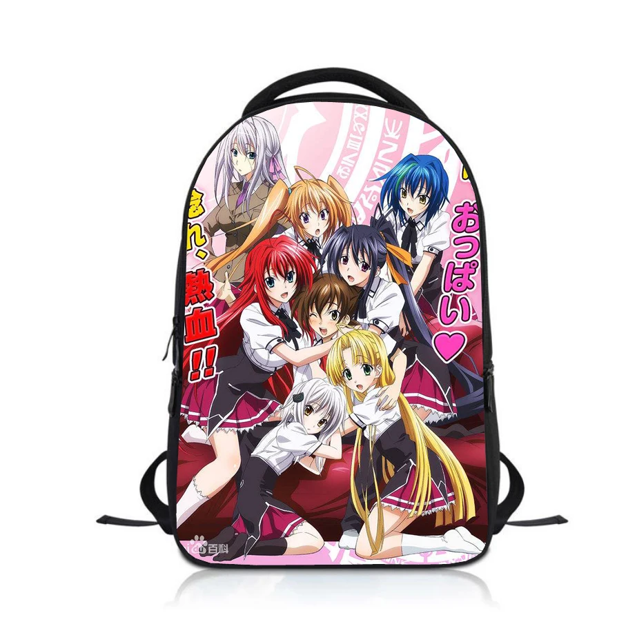 Anime Abitur DxD Studenten Rucksack Schule Tasche Kinder Cartoon Rucksack Jungen Mädchen Rucksack Kinder Bookbag Satchel
