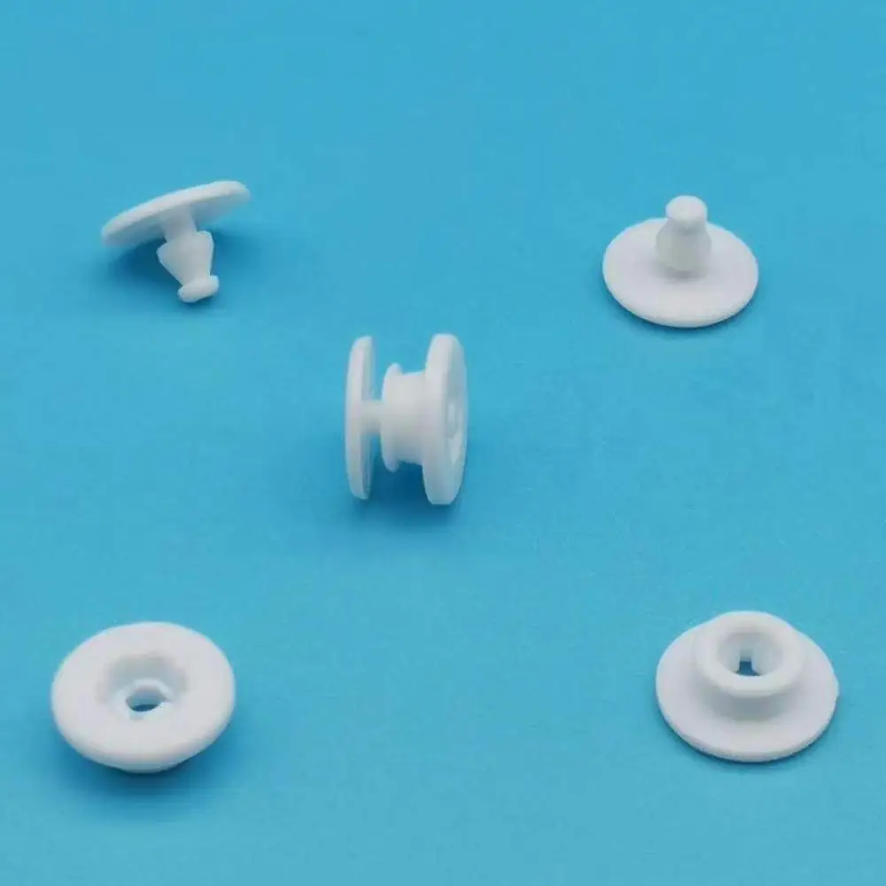 1000set/bag one time using disposable 2 Part plastic snap press button for protective face shield