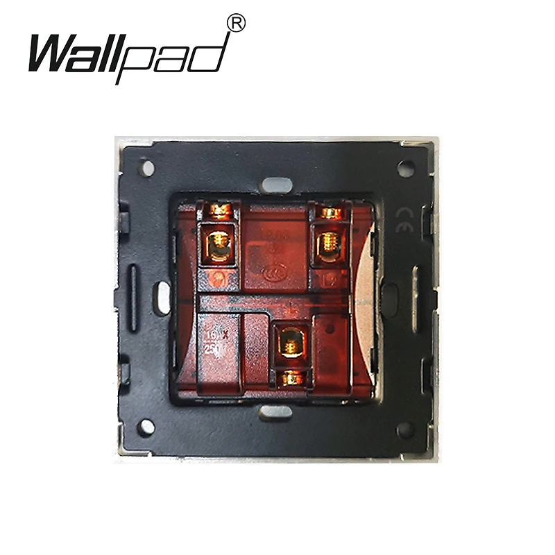 Curtain 2 Gang Momentray Switch Wallpad Luxury Wall Switch Satin Metal Panel Push Button Reset Blind Shutter Switches