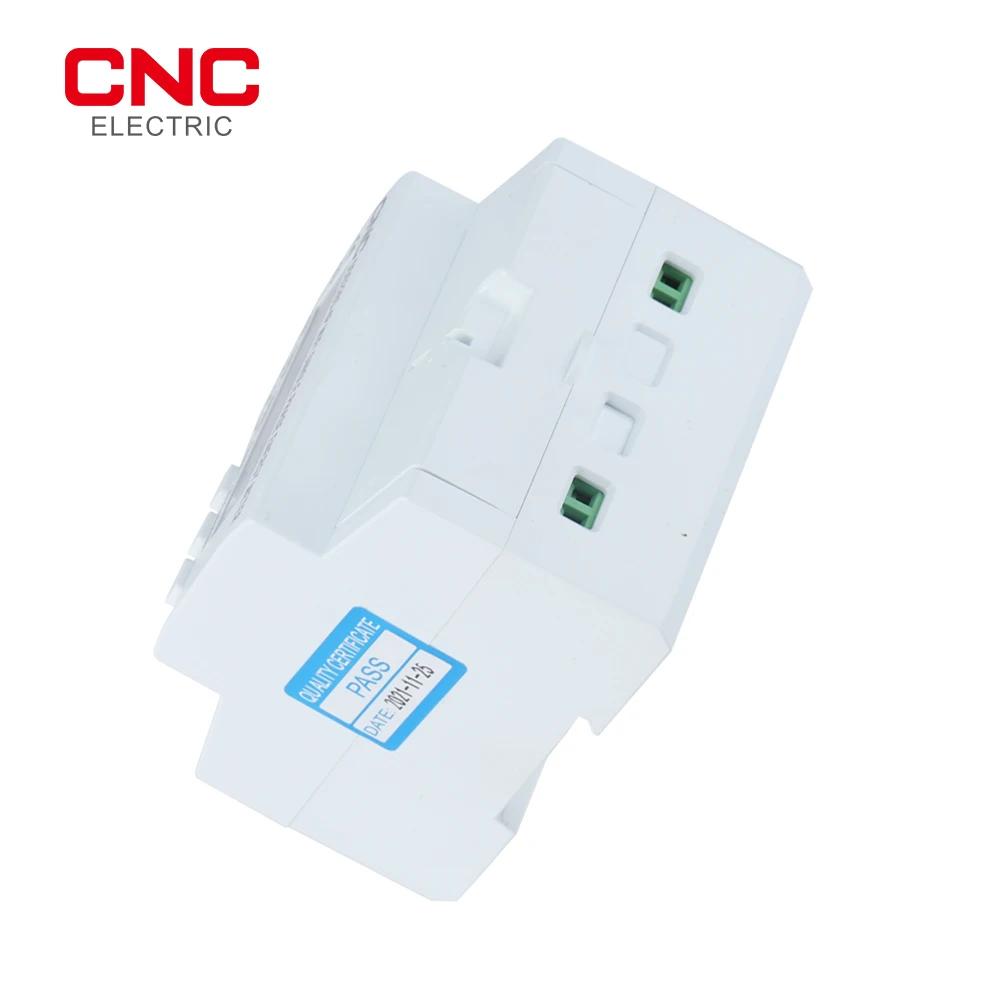 CNC DDS226D-4P RS485 Single Phase WIFI Smart Energy Meter Monitoring Circuit Breaker Timer with Voltage Current Protection