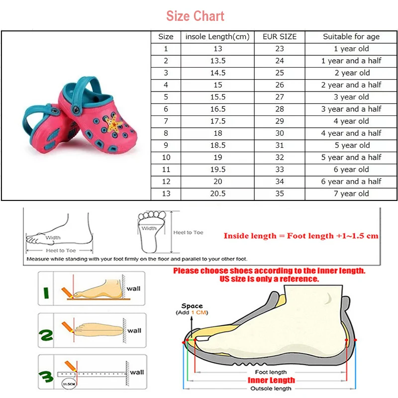 Children summer garden sandals girl boy beach slippers shoes for kids candy color hole baby shoes breathable non-slip size 24-35