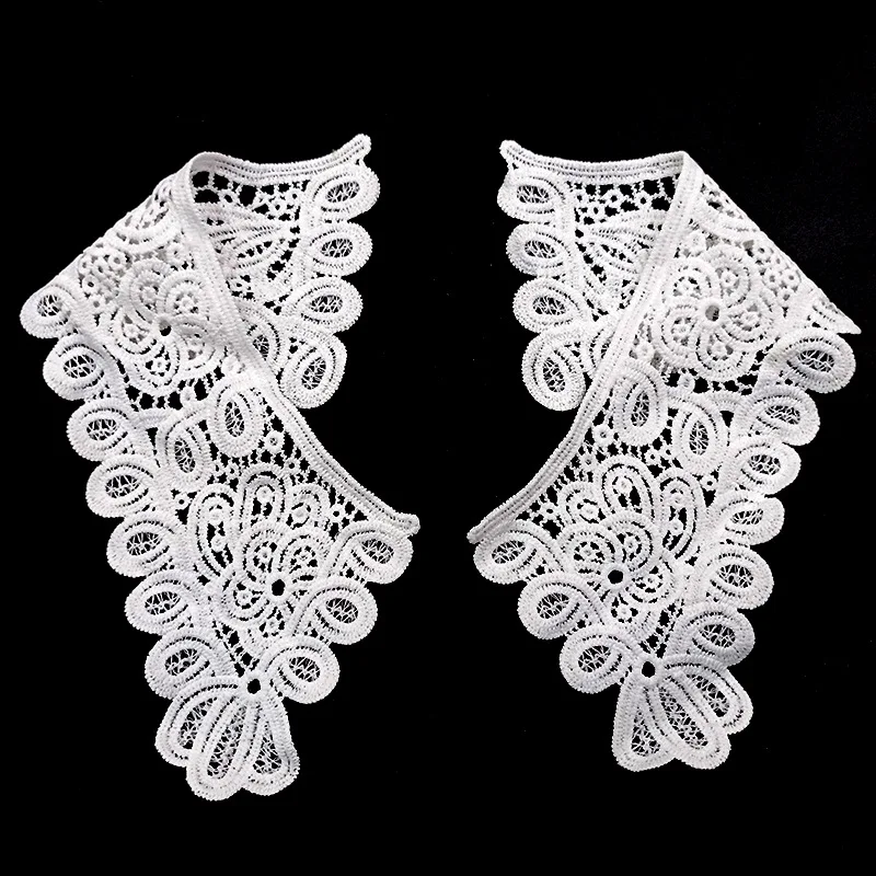 

Lace shoulder flower embroidery shoulder collar corsage DIY clothing accessories false collar