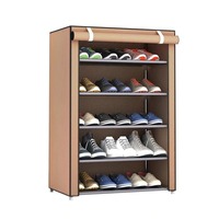 Non woven Shoe Cabinet Easy Assembly 3 4 5 Tiers Living Room Shoes Storage Furniture Space Saving Shoe Rack Organizer for Home