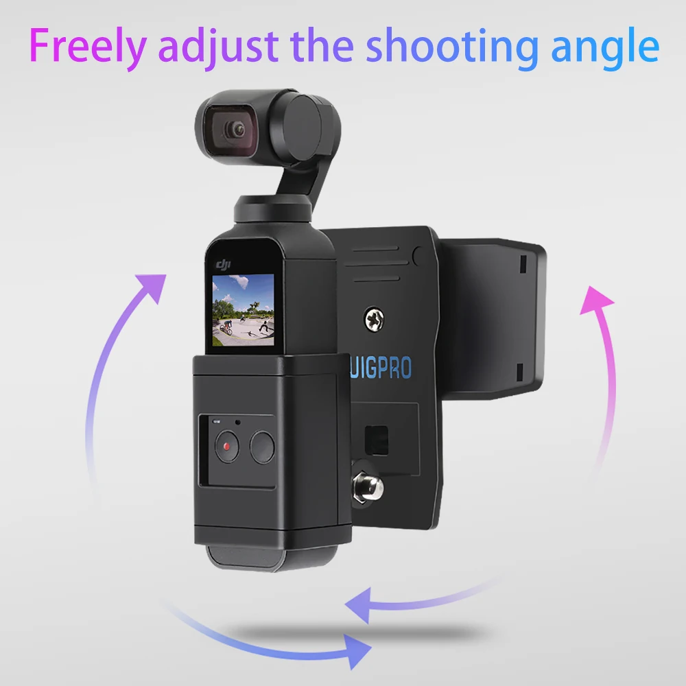 Backpack/Bag Clamp Clip for Osmo Pocket with Gimbal Camera Fixed Adapter Mount for DJI Osmo Pocket Backpack Holder Accessories