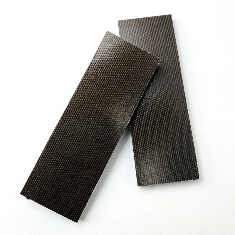2 ชิ้นผ้าลินินผ้าใบ DIY มีดทําวัสดุผ้าลินิน Micarta สําหรับ DIY มีดจับหัตถกรรม