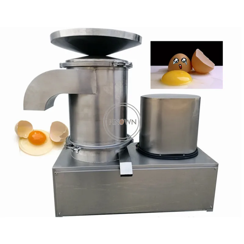 Egg Shelling Machine Chicken Egg Yolk White Beating Machine Yolk Breaking Shell Liquid Separator for Bakery to Remove Cover