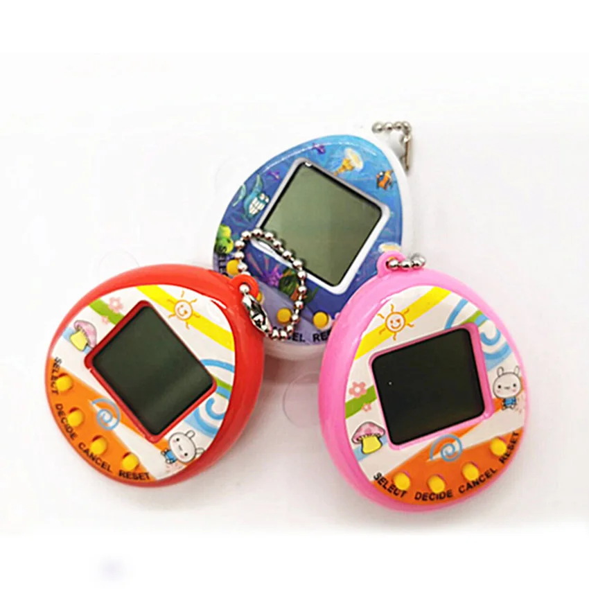 Tamagotchis เด็กสัตว์เลี้ยงอิเล็กทรอนิกส์ของเล่น90S Nostalgic สัตว์เลี้ยงเสมือนจริง All-In-One เครือข่ายมือถือเกมสัตว์เลี้ยงสนุกเด็กของขวัญ