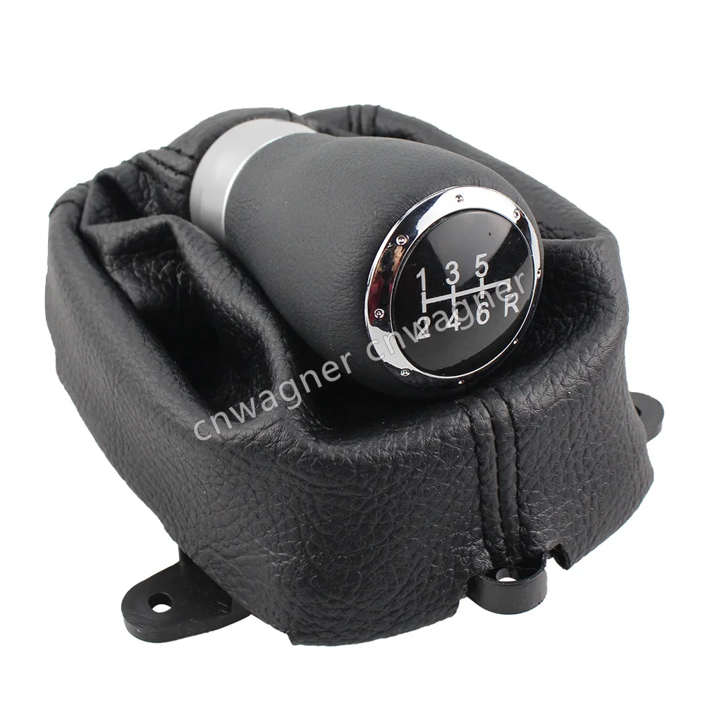 PU Leather Car Gear Shift Lever Knob Gear Stick Head Handball Lever For HONDA ACCORD VIII 8 MK8 (08-14) Parts 6 Speed 5 Speed