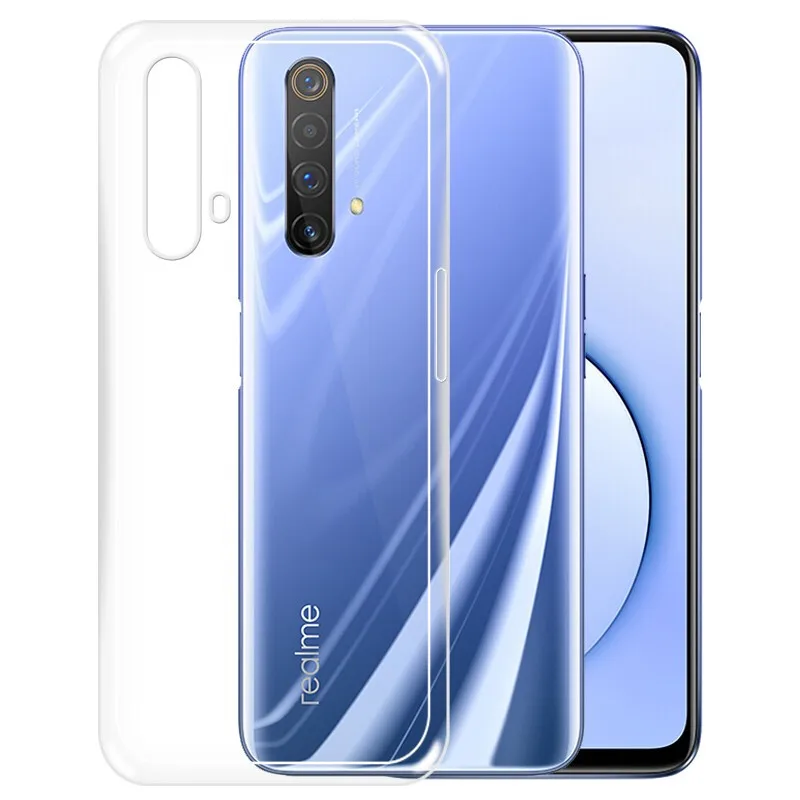 Transparent TPU Phone Case for OPPO X50 Pro 5G X50M Clear Soft Protective Case for Realme X3 Super Zoom X7 Pro X XLite X2 Pro XT