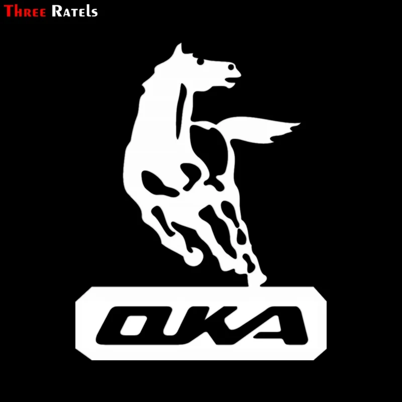 Three Ratels TZ-1186 18.9*15cm 1-4 pieces car sticker for kamaz oka auto funny  stickers  decals