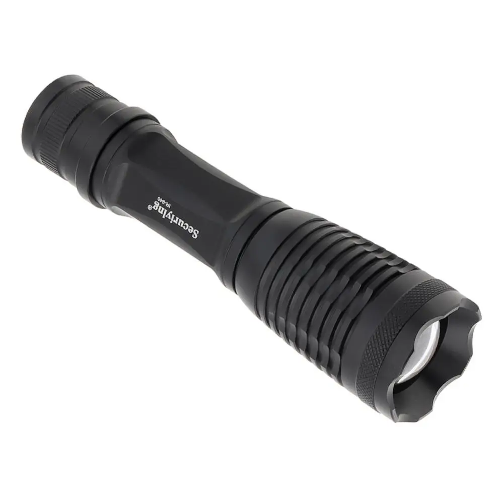 SecurityIng E6 IR Hunting Flashlight Zoomable Focus 850nm LED Infrared Radiation IR Night Vision Torch Use 18650 / AAA Battery