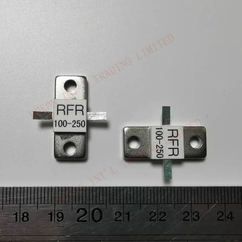 250watts 100ohms RESISTOR Flange MOUNT 250 WATT 100 OHMS Beryllium Oxide RFR 100-250