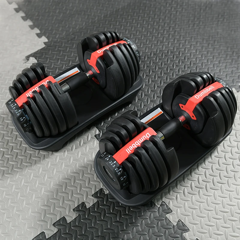 Quickly Adjustable Dumbbell Set Men's Automatic Combination Weight Change Home Arm Training Fitness Equipment Smart