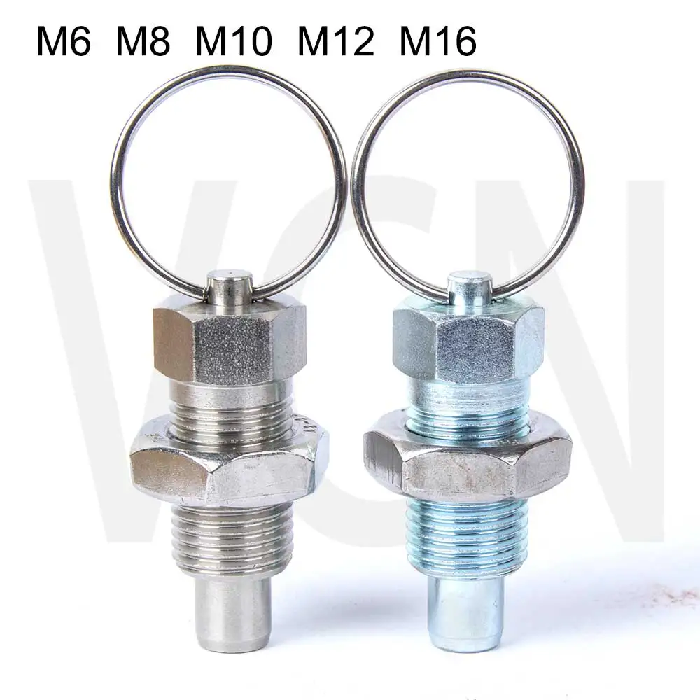 217 Handle Restratable Plunger,Spring Pins,Indexing Plungers,Return Type,M6 M8 M10 M12M16, Locking Screw,  Index Bolts, In Stock