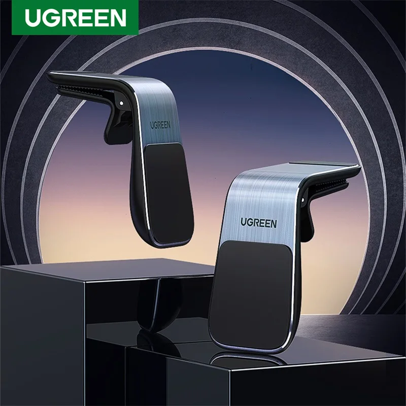 Ugreen Magnetic Car Phone Holder For Phone In Car Air Vent Clip Mount Stand for iPhone Mobile Phone Magnet Holder GPS Support