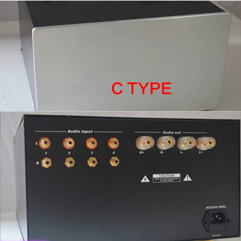 アルミニウム鉄製パワーアンプ,クラスaシャーシ,オーディオ,320x180x326/386mm