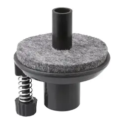 Yibuy 1/2 pcs Cymbal Clutch Drum Peças Com Profissional Alta Resistência Sentiu Drum Set