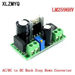 AC/DC to DC Buck Step Down Converter Module LM2596HV 3v 3.3V 5V 6V 9V 12V 15V 24V DC 5V-50V Adjustable Step-Down 3A Power Supply