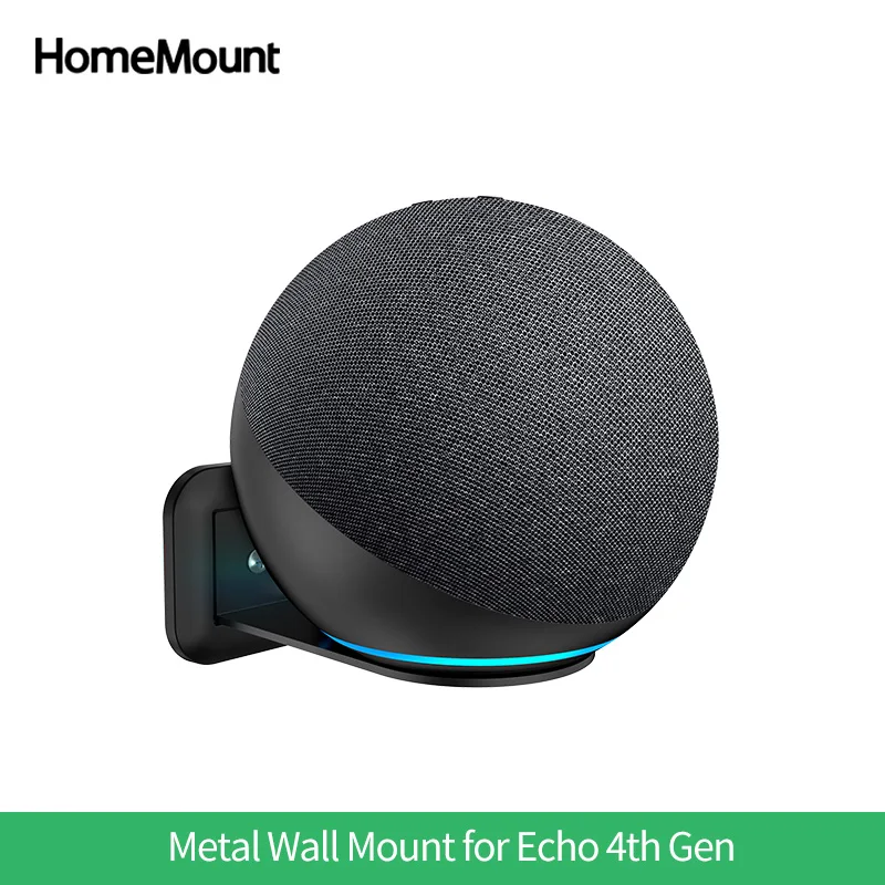 HomeMount Wall Mount per Alexa Echo 4th Gen: La Soluzione Perfetta per Organizzare il Tuo Altoparlante Intelligente