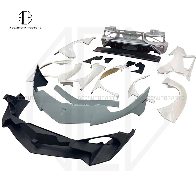 For Lamborghini Aventador Upgrade LP750SV LB STYLE WIDE BODY KIT BUMPER FENDER kit