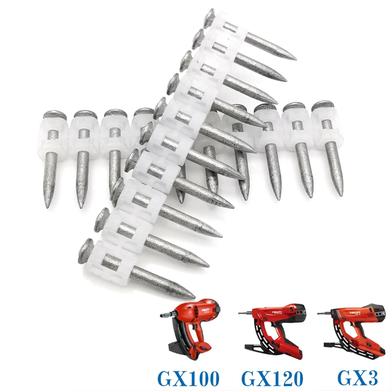 Nägel und Gaspatronen für GX 120 , GX 120-ME , GX 100 und GX 100-E