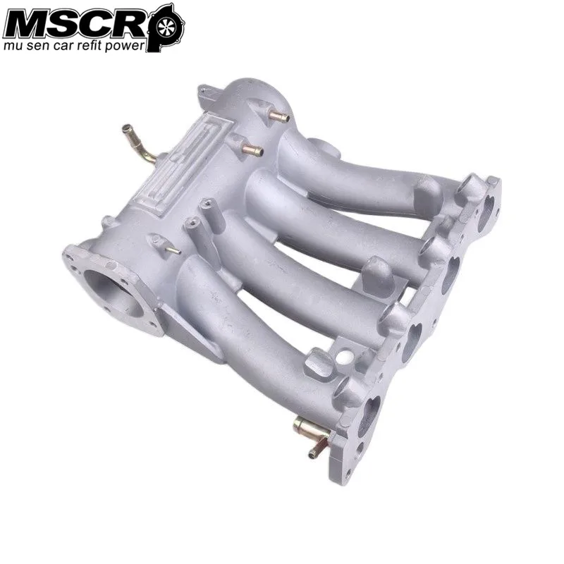 

Aluminum Intake Manifold For 1988-2000 Honda Civic CRX Del Sol SOHC D Series CX DX EX GX