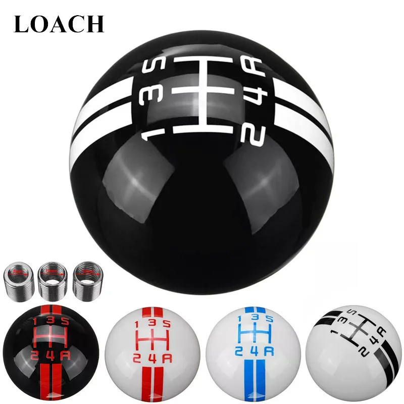 Universal Car Gear Shift Knob for Ford Mustang GT500 for TOYOTA Manual Automatic GearShift Shifter Stick Lever Pen POMO AT MT